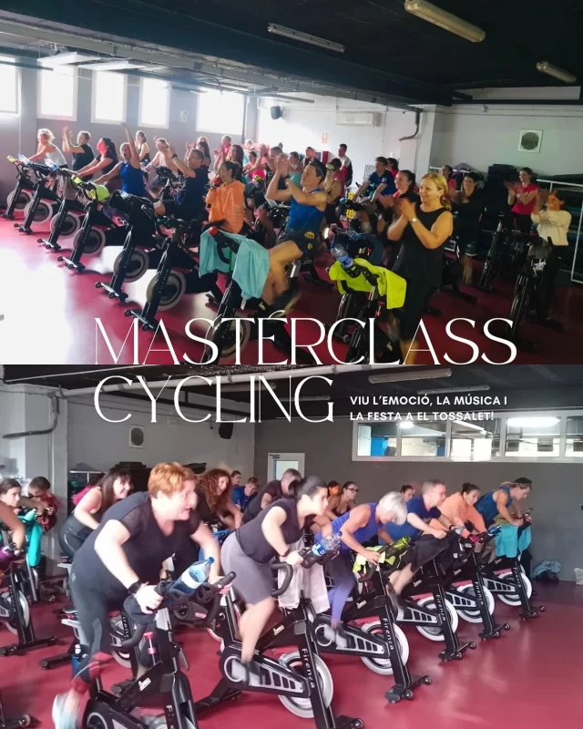 Ahir vam pedalar amb tota la força i bon rotllo a la masterclass de Cycling 🚴‍♂️🔥, amb l’energia imparable del DJ Destor que va posar la banda sonora perfecta per a una sessió explosiva 🎧🎶

Gràcies a tots els que vau venir a suar la cansalada i a gaudir d’una sessió carregada d’energia i motivació. L’ambient a la sala va ser brutal i ens encanta veure-us donar-ho tot! 💪🔥

➡️ No perdeu de vista el calendari, que ben aviat tornem a engegar pedals! 😉

#gimnàsElTossalet #CyclingPower #MasterclassCycling #DJDestor #EnergiaEnMoviment #ElTossaletEnMou